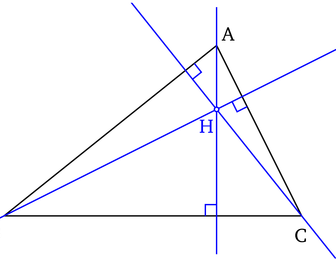 comment construire orthocentre