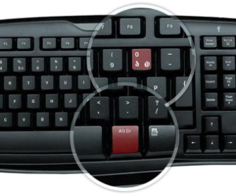 comment faire arobase