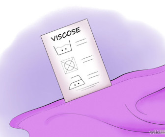 comment laver viscose