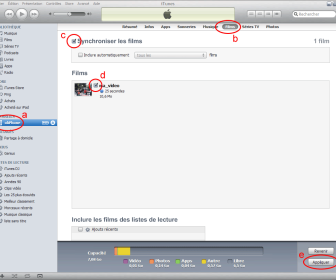 comment mettre un film sur ipad
