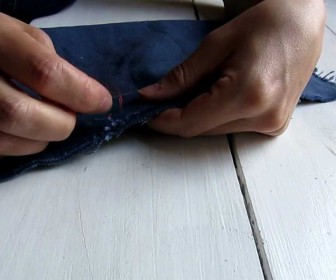 comment coudre a la main youtube