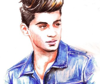 comment dessiner zayn malik