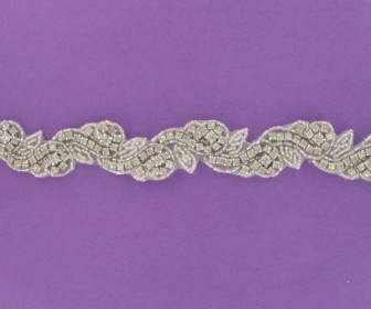 comment coudre galon strass