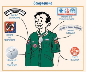 comment coudre insigne