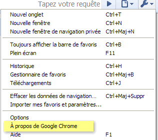 comment mettre a jour google chrome