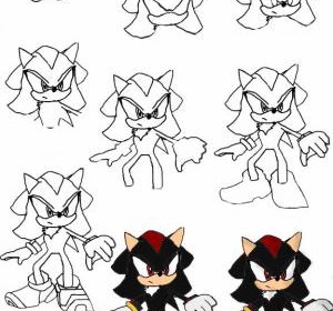 comment dessiner sonic