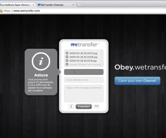 comment fonctionne wetransfer