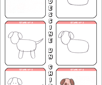 comment dessiner facilement un chien