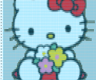 comment tricoter hello kitty