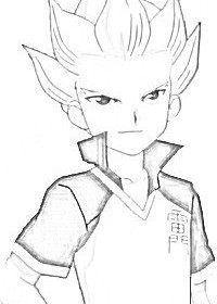 comment dessiner inazuma eleven