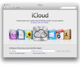 comment mettre icloud