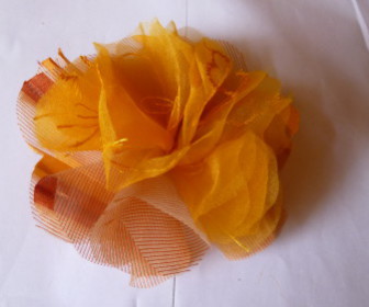 comment coudre organza
