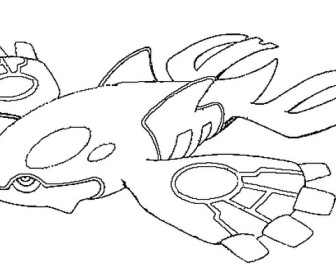 comment dessiner kyogre