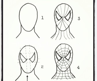 comment dessiner spiderman 4