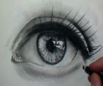 comment dessiner un oeil
