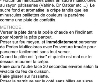 comment faire 30 crepes