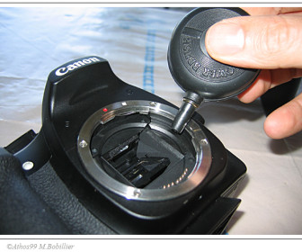 comment nettoyer canon 550d