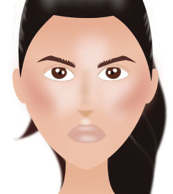 comment se coiffer comme kim kardashian