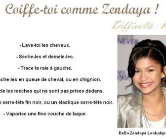 comment se coiffer comme zendaya