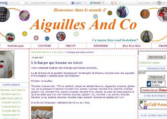 comment tricoter echarpe qui tourne