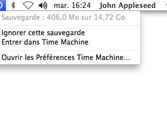comment fonctionne time machine