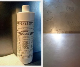 comment nettoyer zinc